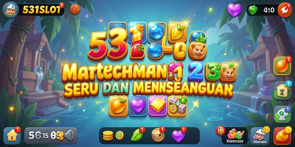 Tampilan gameplay 531SLOT dengan keseruan mencocokkan ikon.
