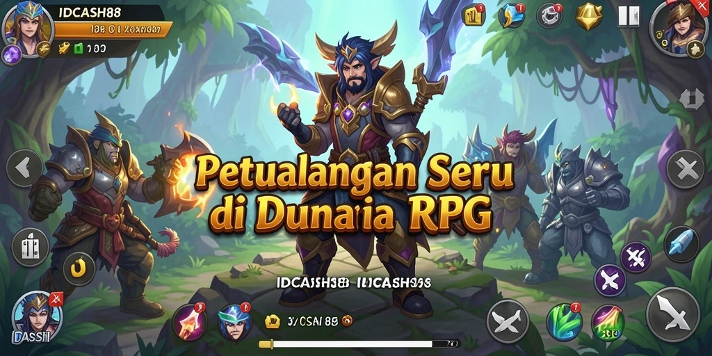 Tampilan gameplay IDCASH88 yang menegangkan dan penuh aksi.