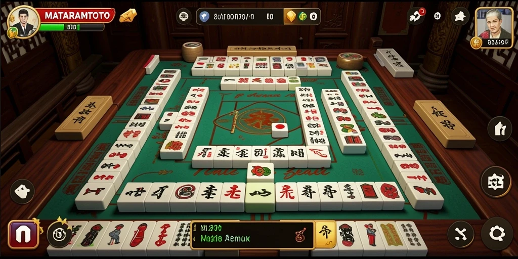 Gameplay seru dari MATARAMTOTO dalam permainan Mahjong.