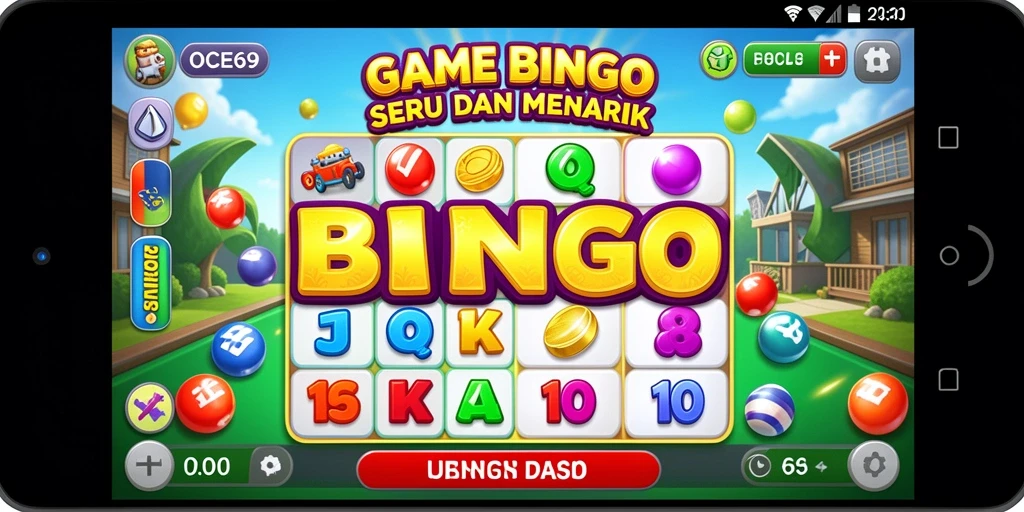 Tampilan gameplay menarik dari OCE69 yang penuh warna.