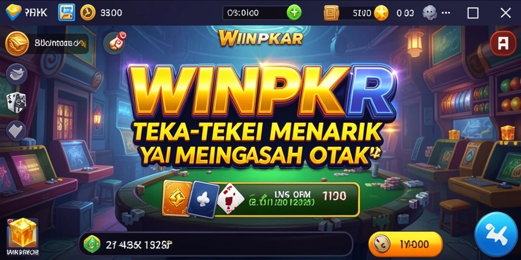 Screenshot WINPKR menampilkan gameplay Puzzle yang mengasyikkan dan menantang.